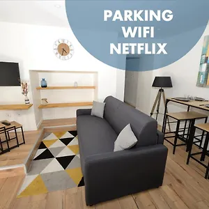 Appartement Dominici 2- Cahorscitystay- Parking Wifi Netflix, Cahors